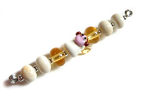 Audrey angel handmade lampwork beads