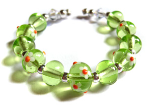 Spring flower beads!