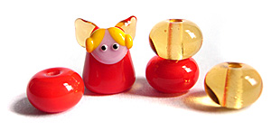 Christmas Angel beads