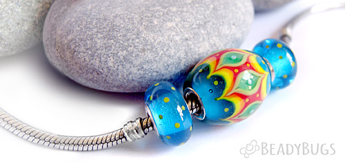 majorelle garden bead set