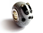 badger charm bead