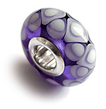baroque purple bead